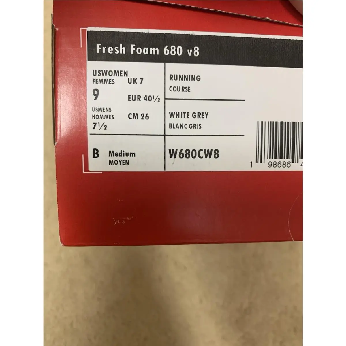 New Balance shoes - New Balance 680 - W680CW8 - White 5
