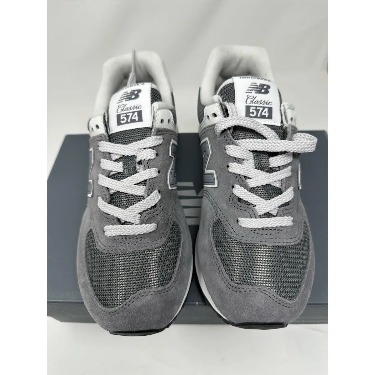 New Balance Women’s Shoes Classics Gray Suede 6 Walk Run Gym Lace Up
