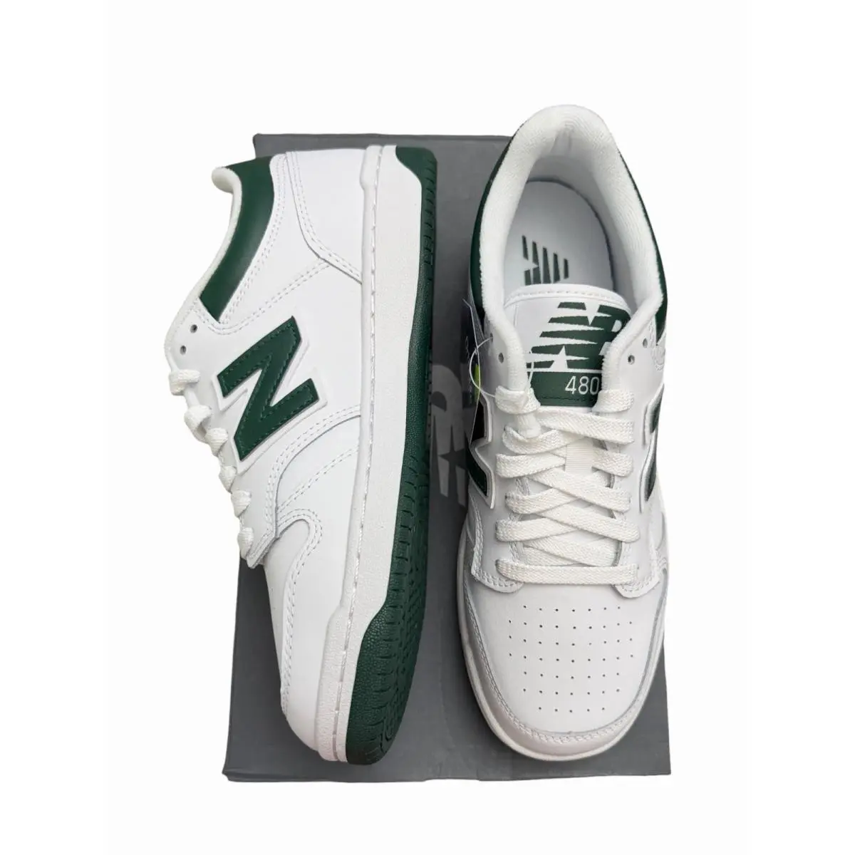 New Balance shoes - New Balance 480 - BB480LNG - White Green (UPC: 196652227411) 8