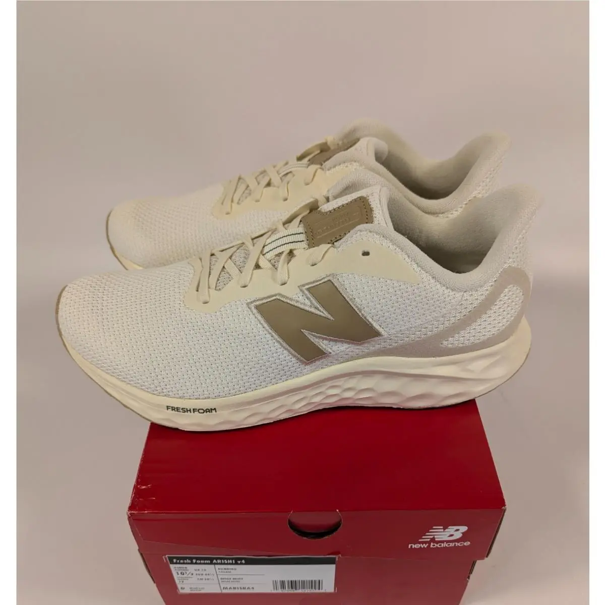 New Balance shoes - New Balance Fresh Foam Arishi v4 MARISRA4 - Beige (UPC: 197968121424) 3