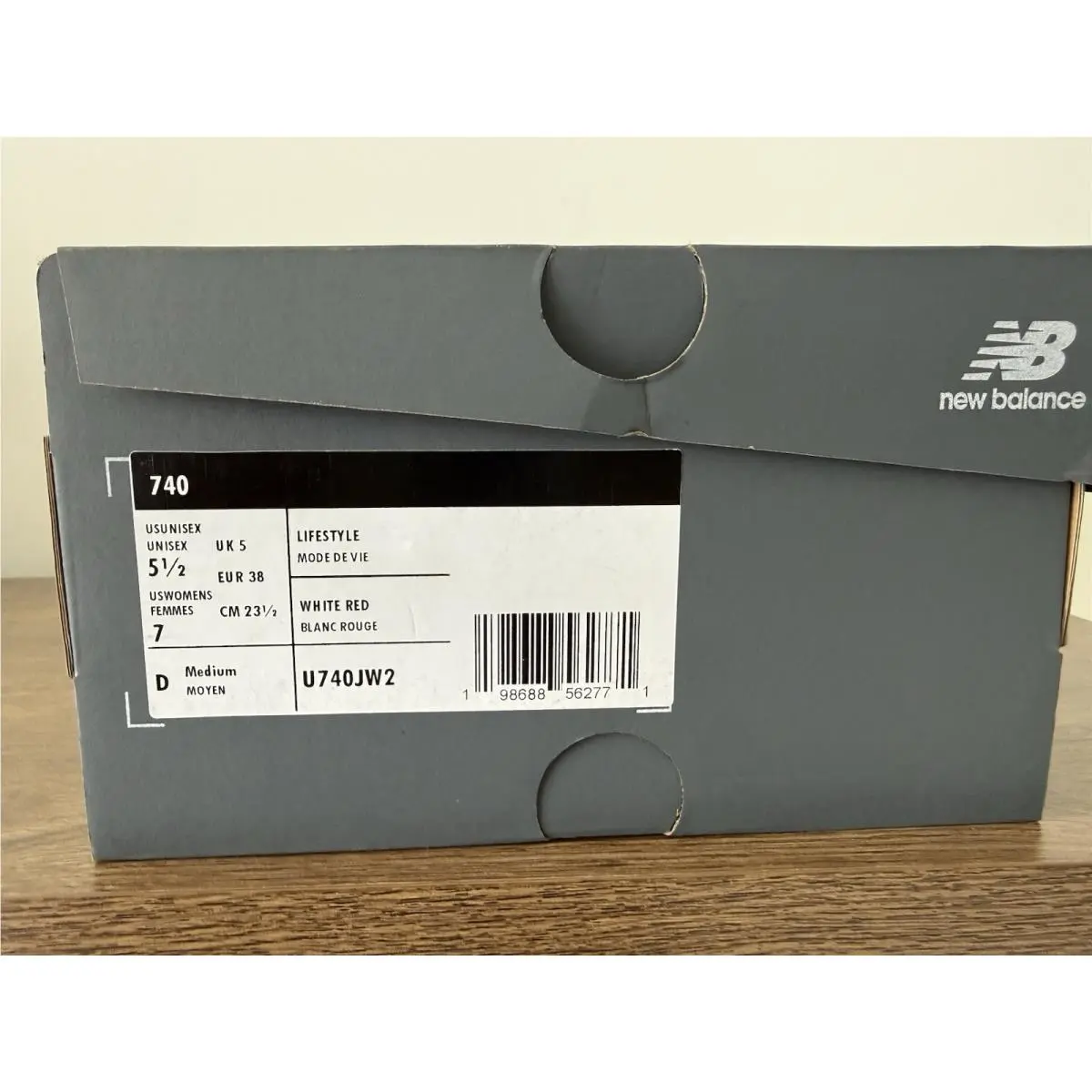 New Balance shoes - New Balance 740 - U740JW2 - Red 6