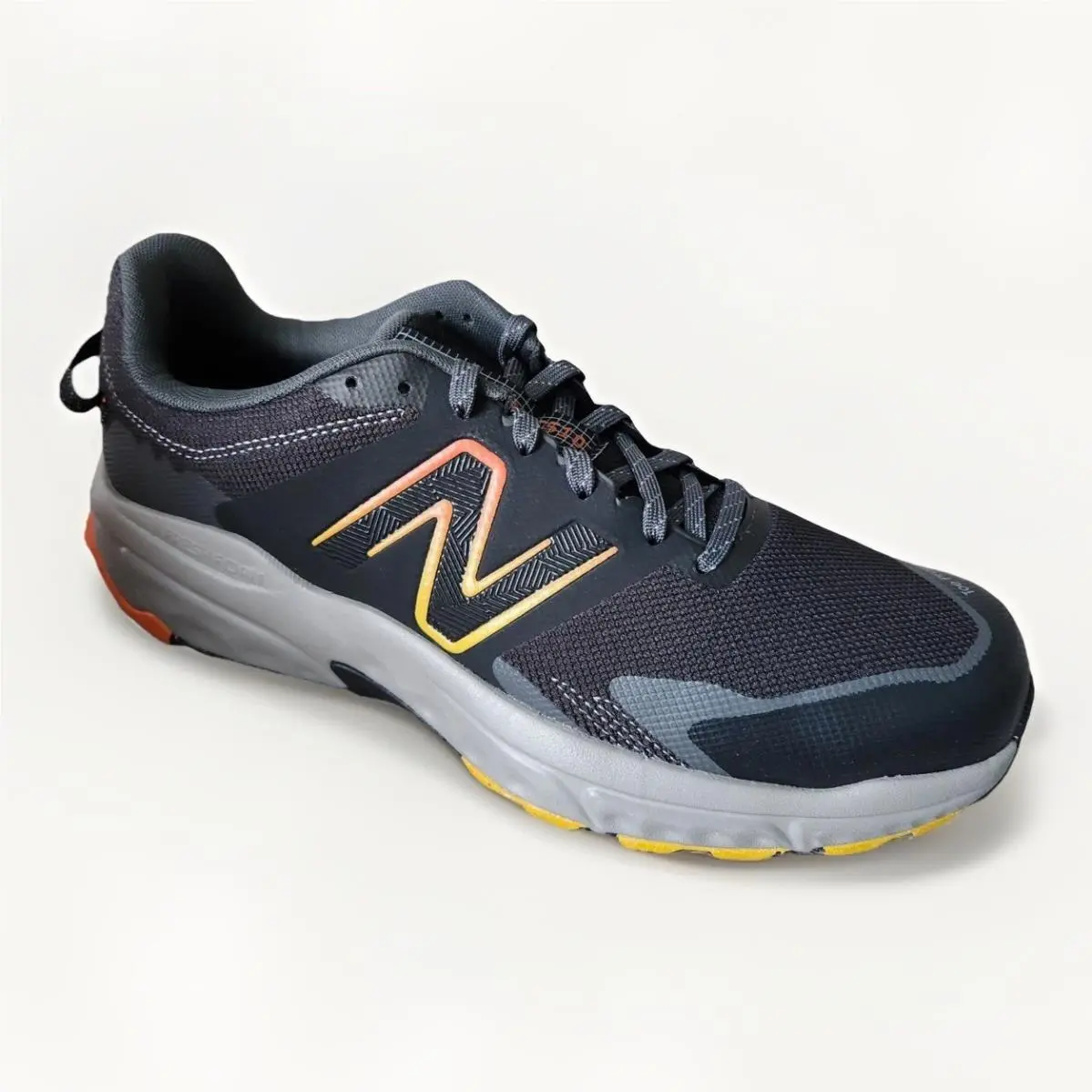 New Balance Fresh Foam 510v6 Trail Running Shoe Men 10.5 Black Grey Arch Support