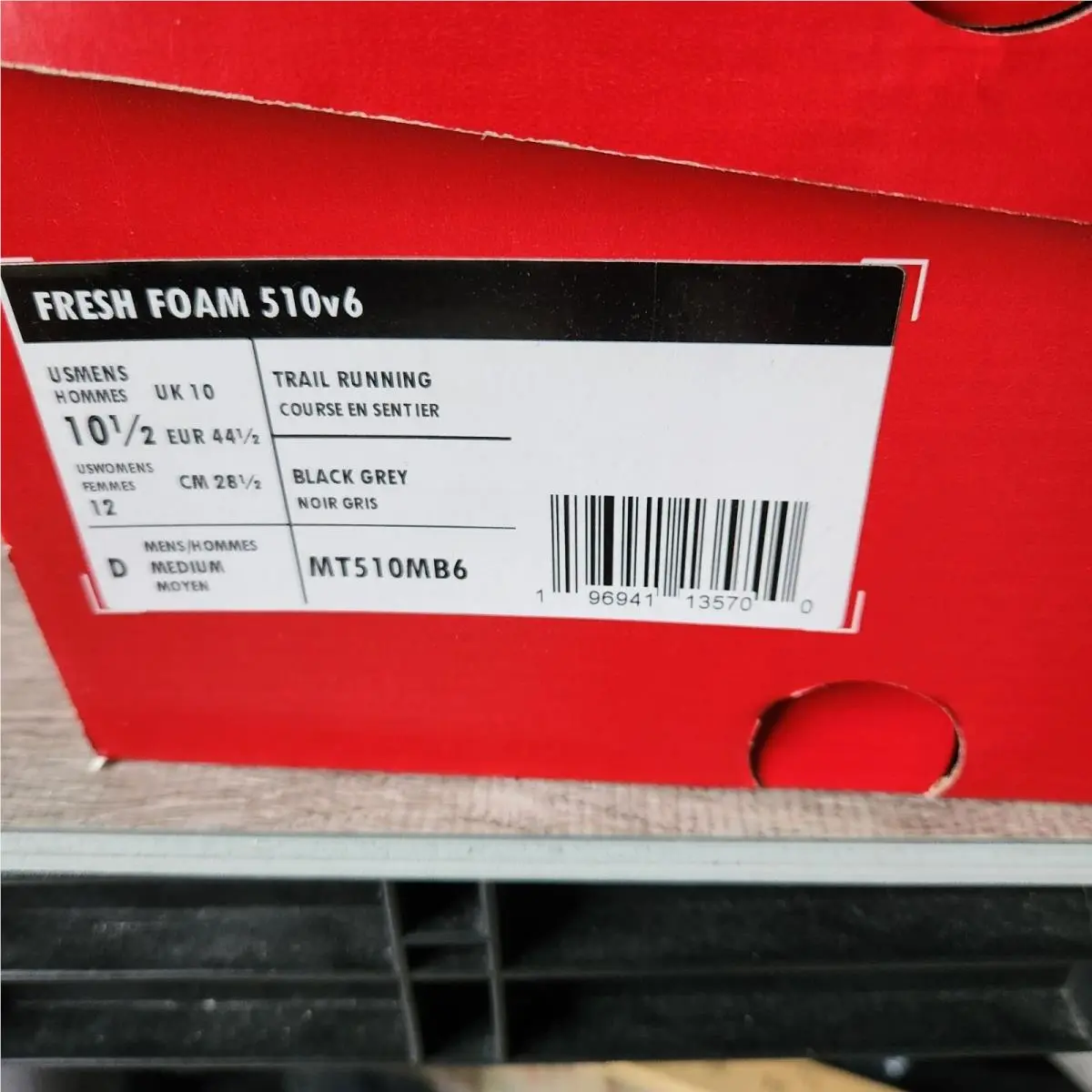 New Balance shoes - New Balance 510 - MT510MB6 - Black (UPC: 196941135700) 2