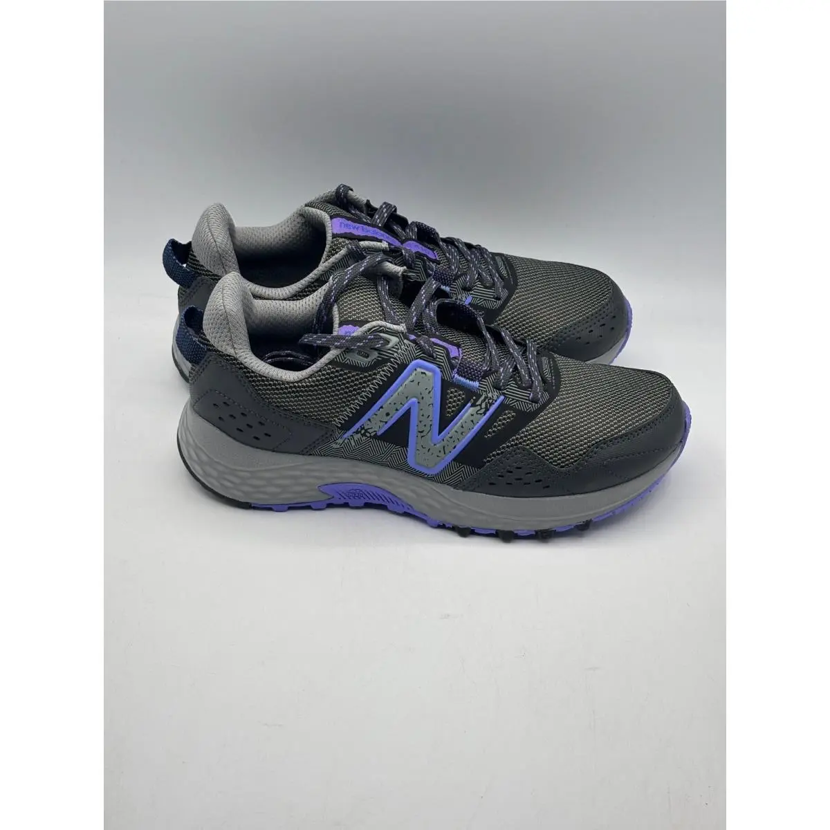 New Balance 410v8 Trail Running Shoes Womens 6 Grey Blue WT410LQ8