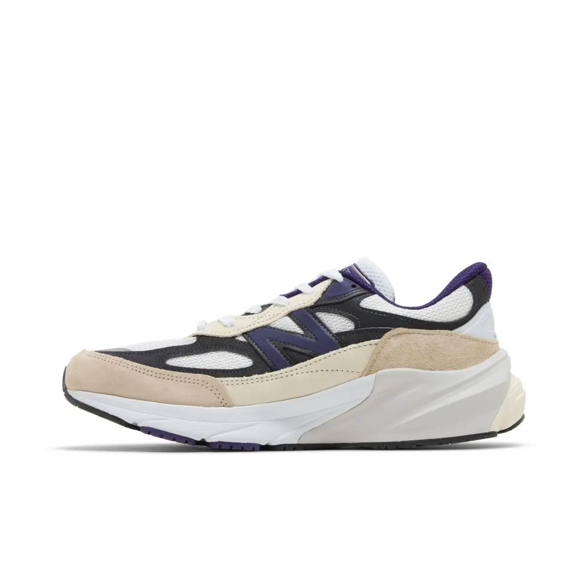 New Balance shoes - White Black Plum (UPC: 197966591069) 0