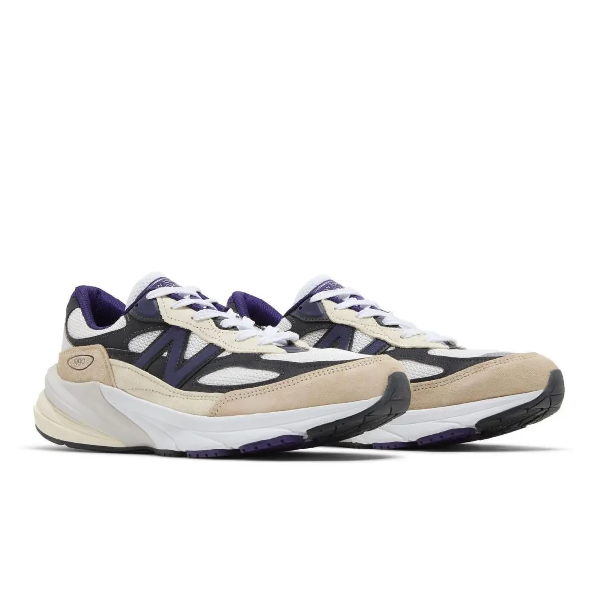 New Balance shoes - White Black Plum (UPC: 197966591069) 3