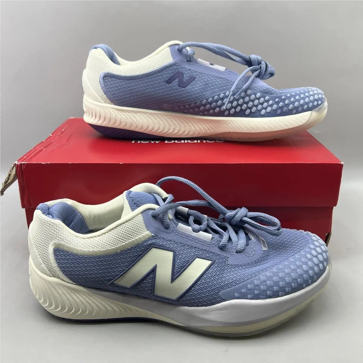 New Balance Fuelcell 996 v6 Tennis Shoes Women`s 8 D Blue Comfort Court Sneakers