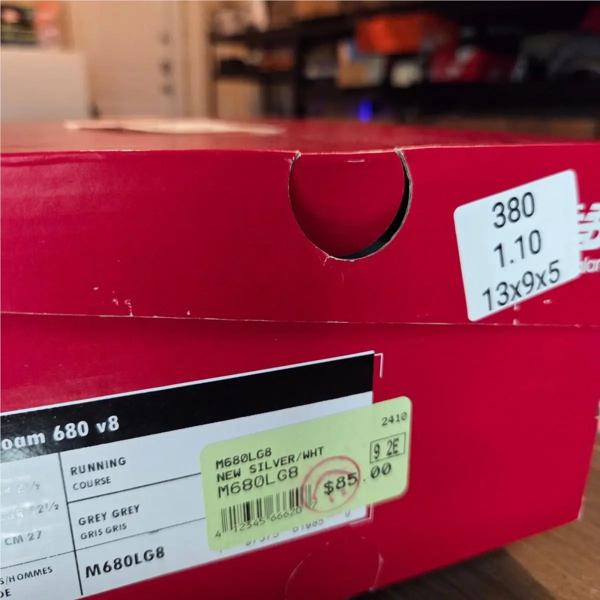 New Balance shoes - New Balance Fresh Foam 680 v8 - Gray 8