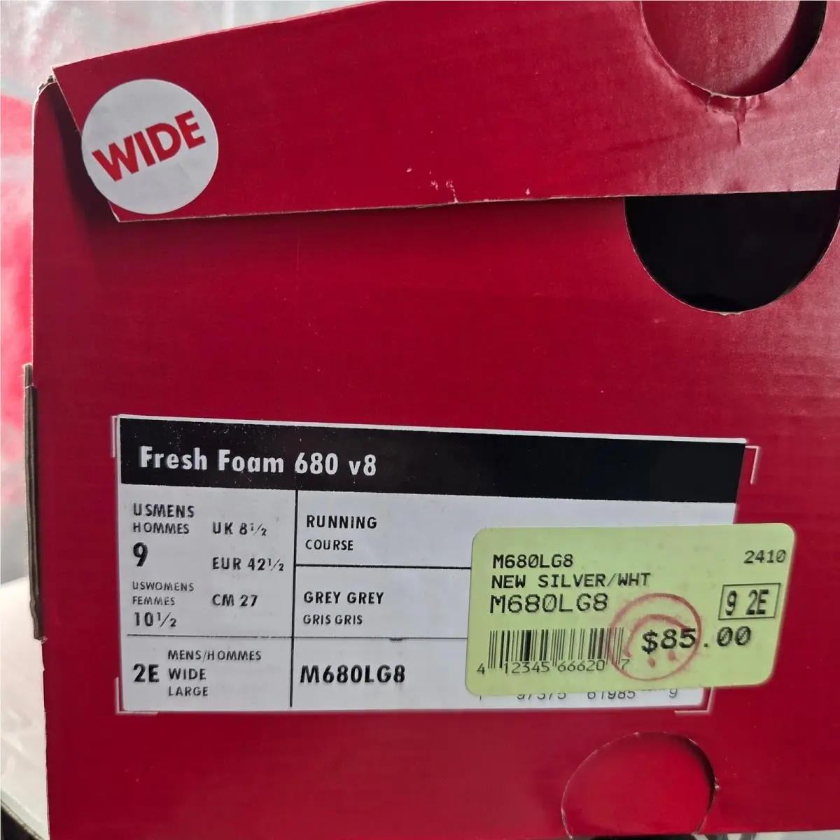 New Balance shoes - New Balance Fresh Foam 680 v8 - Gray 1