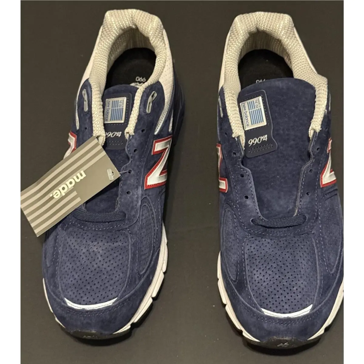 New Balance 990v4 Navy Red M990BR4 Size 11D New