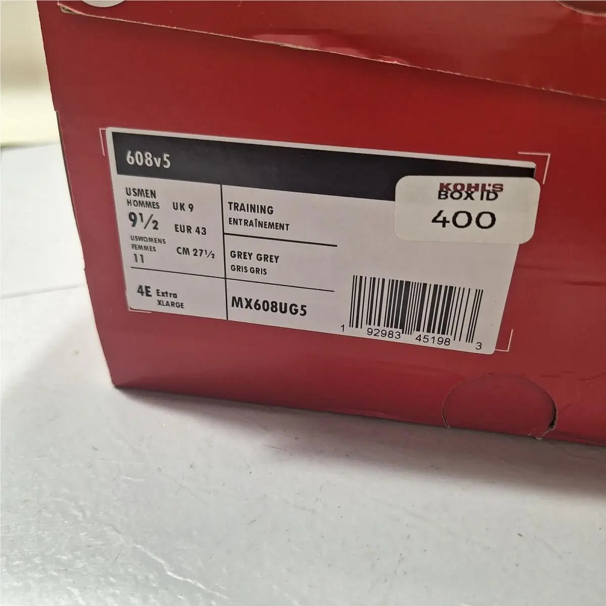 New Balance shoes - New Balance 608 - MX608UG5 - Gray 7