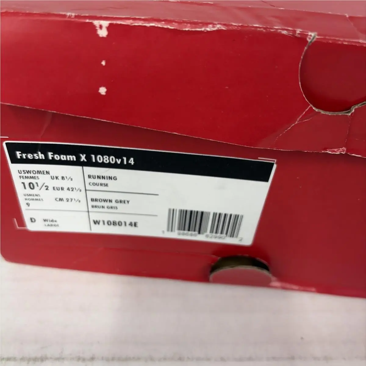 New Balance shoes - New Balance 1080 v14 - W1080G14 - Gray (UPC: 198686629902) 1