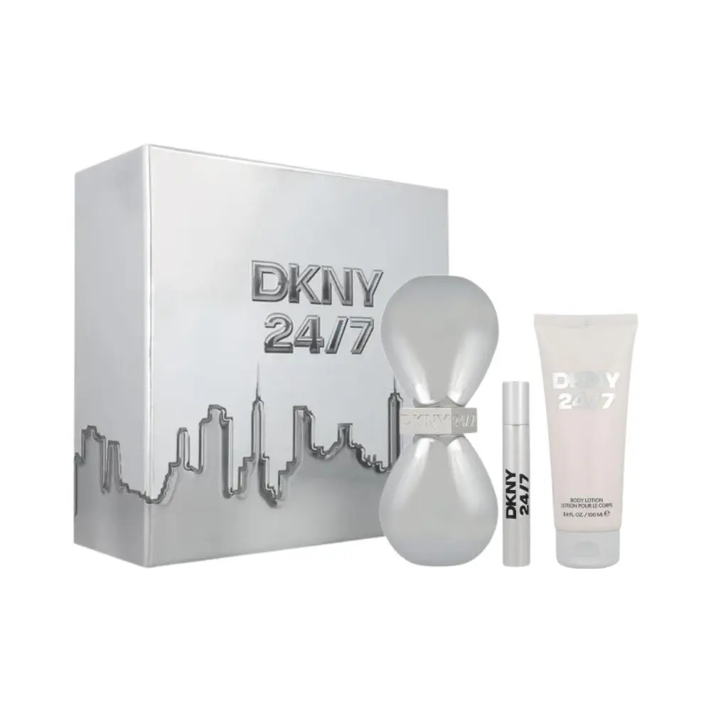 Dkny 24/7 For Women 3-PC Gift Set 3.4 oz Edp / Lotion 0.5 oz Mini Edp