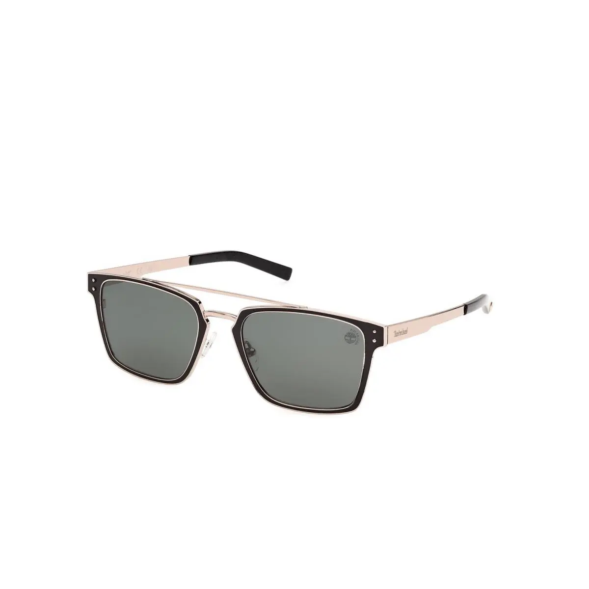Timberland TB 00089 Shiny Pale Gold / Matte Black 32R Size 54 Sunglasses