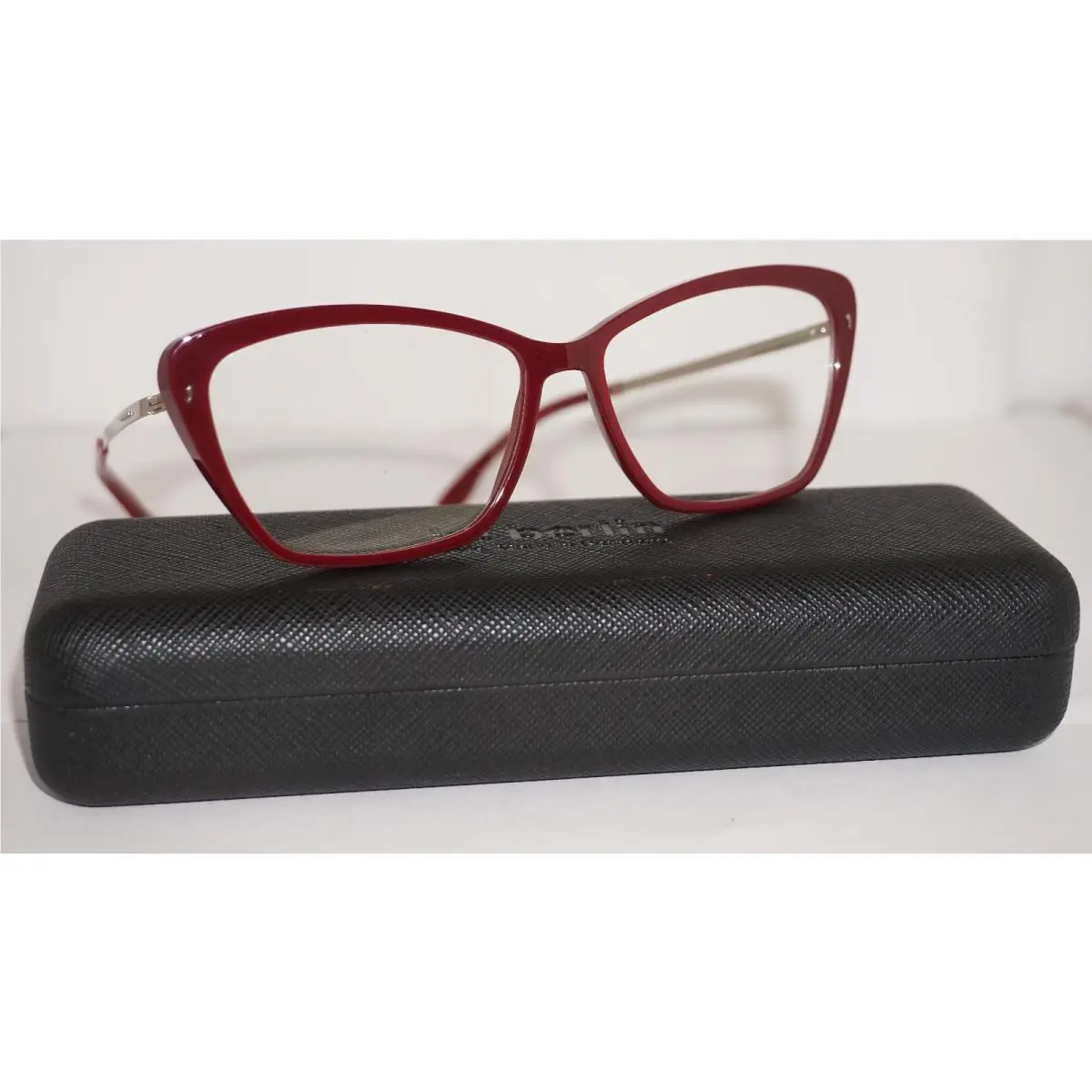 IC Berlin Eyeglasses Zeida Cateye Burgundy 53 15 145