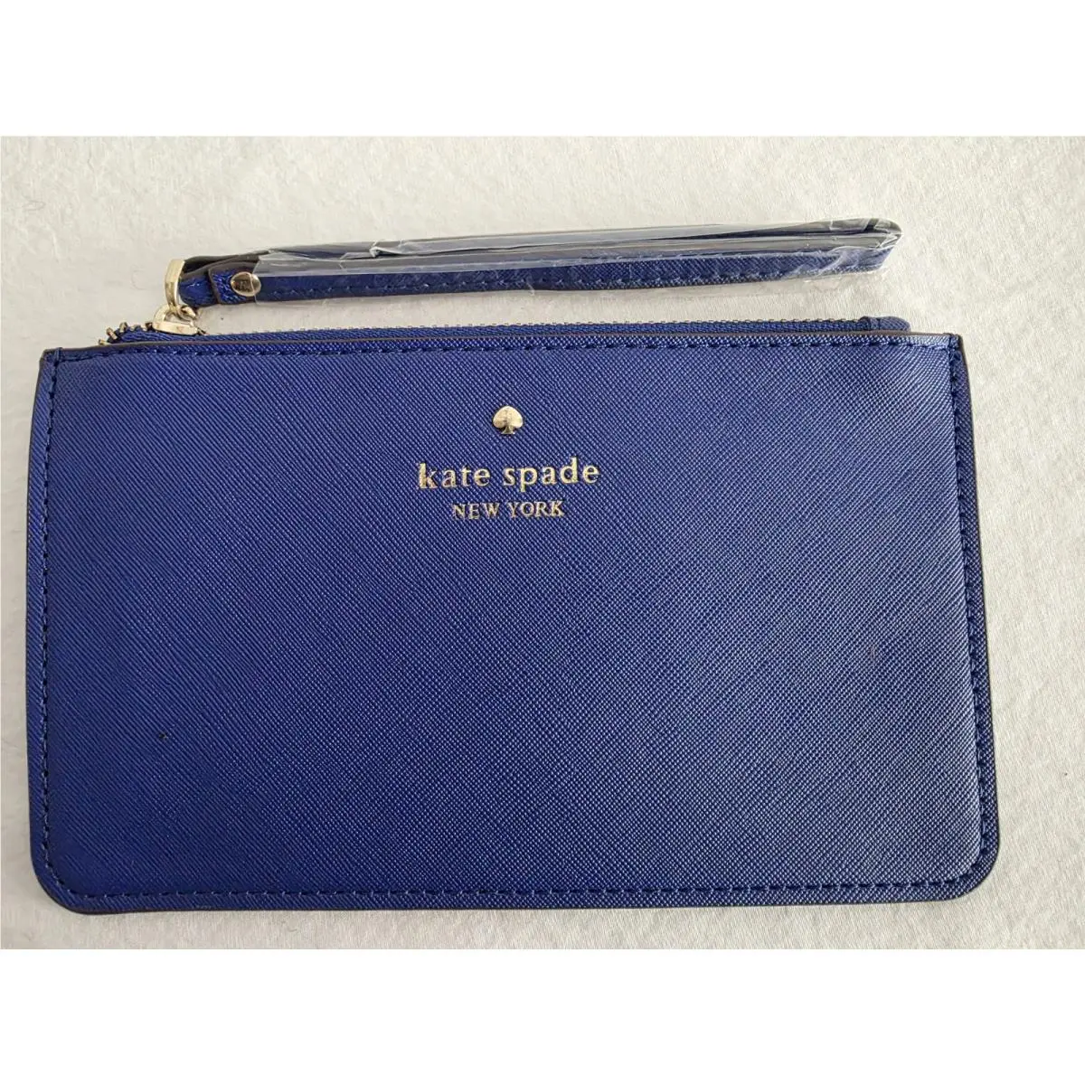 Kate Spade Blue Wristlet Pouch