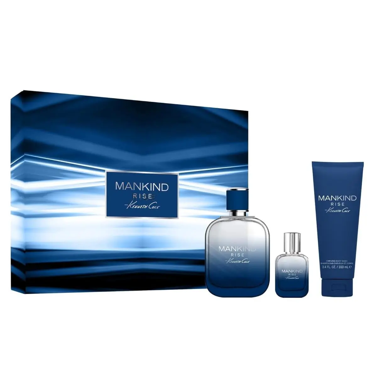 Men`s Mankind Rise Gift Set Fragrances 608940586679 by Kenneth Cole