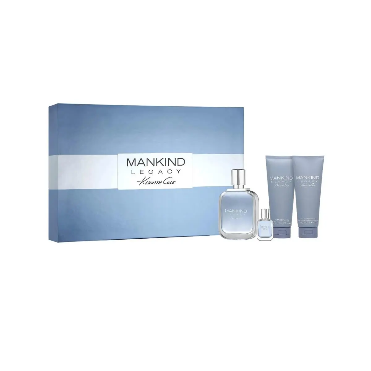 Mankind Legacy by Kenneth Cole Fragrance For Men 4 Piece Gift Set