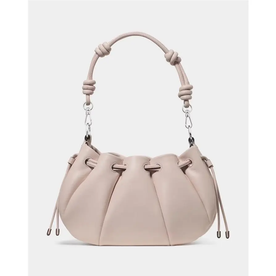 Kate Spade Pinch Crossbody Shoulder Drawstring Purse - Powdered Sugar Dumpling