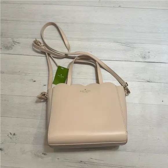 Kate Spade Lily Avenue Bennett Bag Cream/neon Pink Small Shoulder Bag