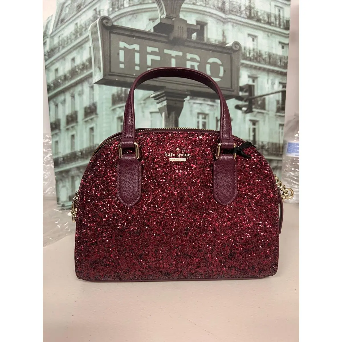Kate Spade WKRU5628 Laurel Way Glitter Mini Reiley
