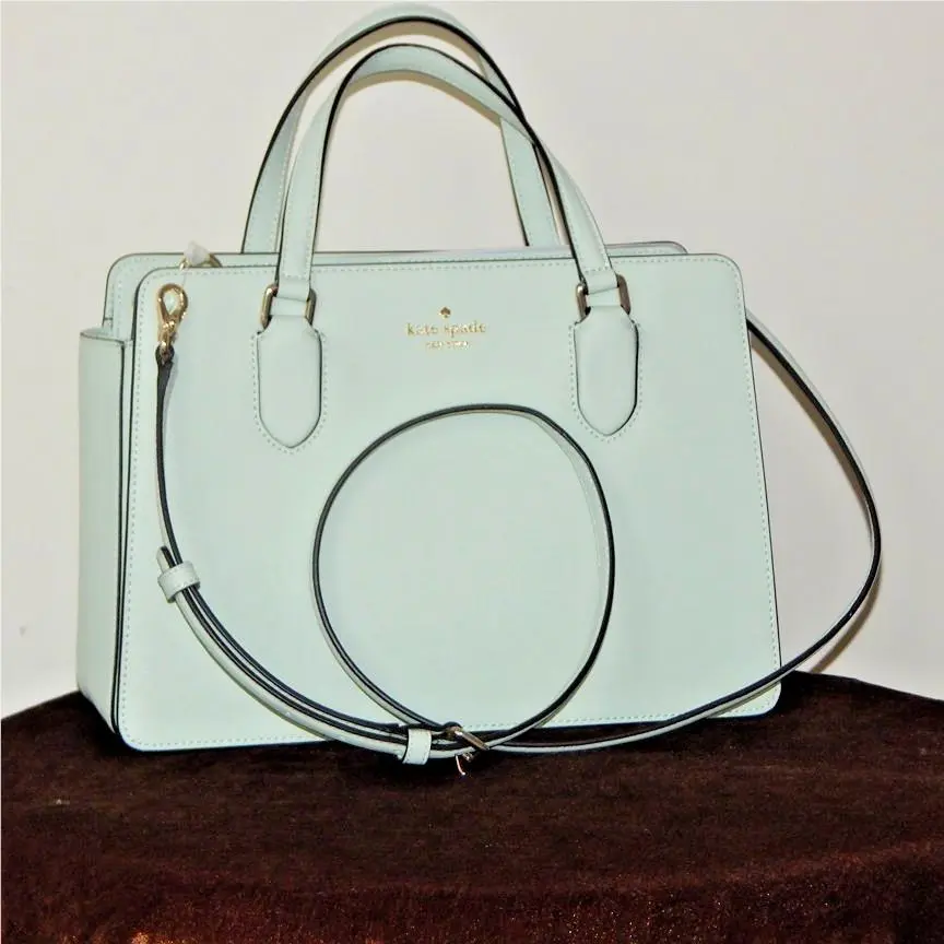 Kate Spade Reese Laurel Way Saffiano Leather Three Section Light Satchel Bag