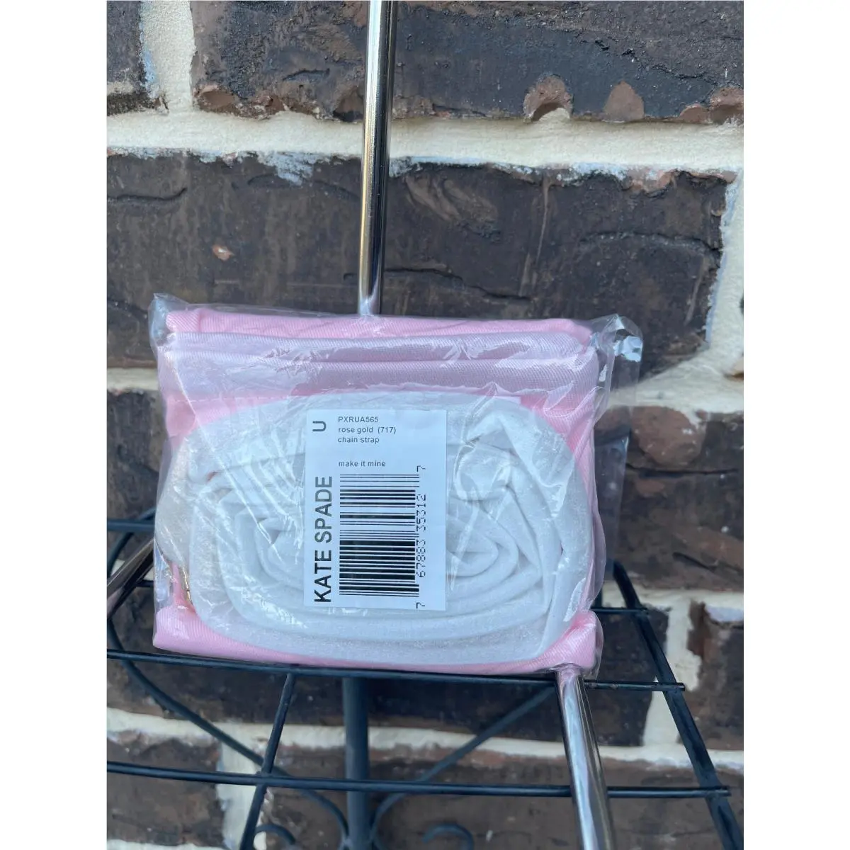 Kate Spade Make IT Mine Chain Strap Rose Gold 42.3” and Dust Bag