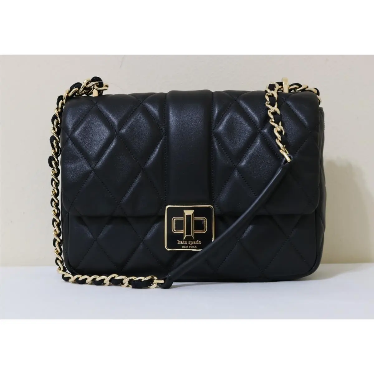 Kate Spade Women Carey Quilted Small Flap Crossbody Bag New