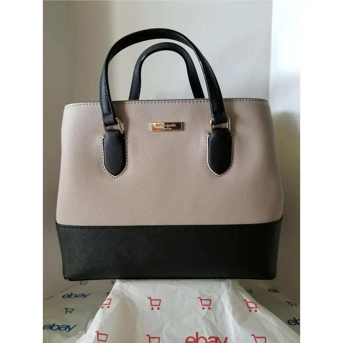 Kate Spade Laurel Way Evangelie Handbag - Almndne/bk
