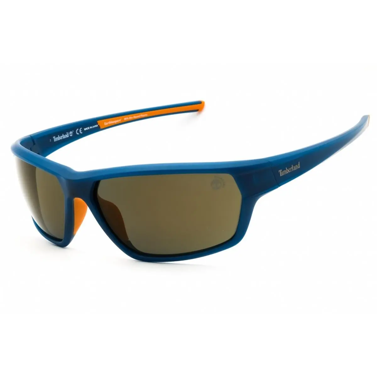 Timberland TB9263 91D Matte Blue/smoke Polarized 66-14-135 Sunglasses