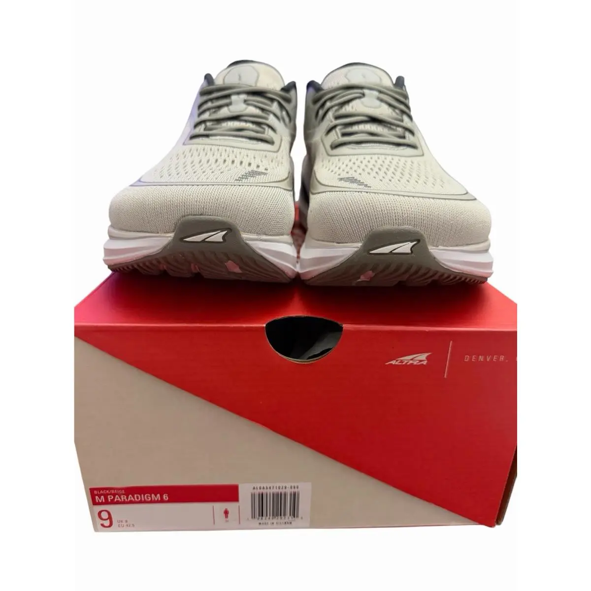 Altra shoes - Ego Max Paradigm 6 - Ego Max Paradigm - AL0A5471000-090 - Beige (UPC: 196249292310) 6