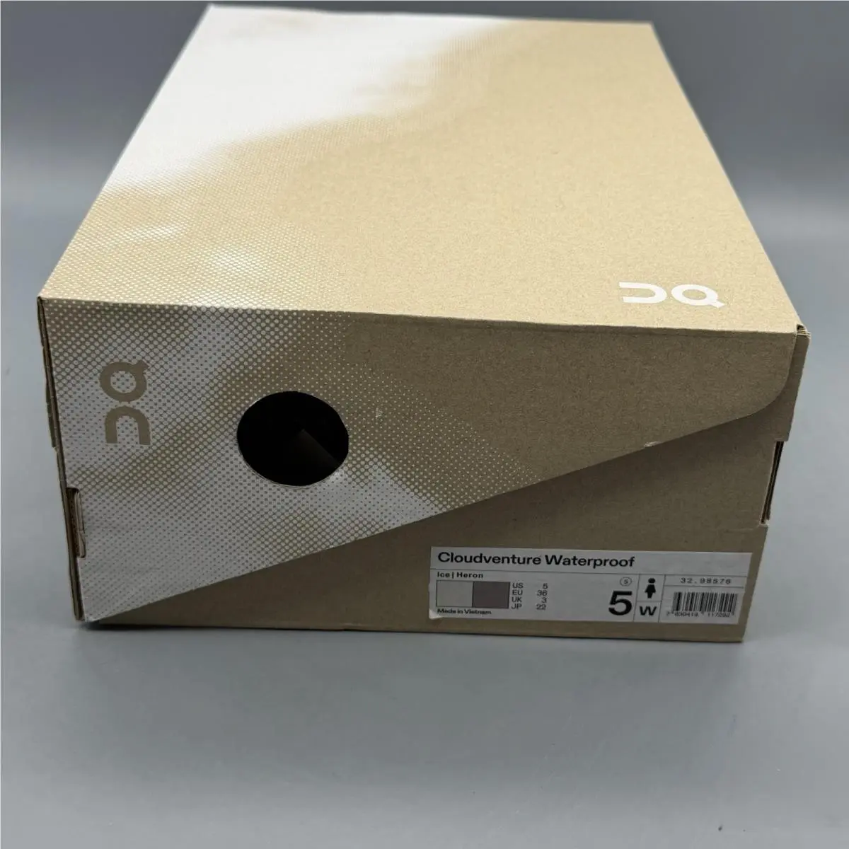 On-Running shoes - On Cloudventure Waterproof - Cloudventure Waterproof - 3298576 - Ice/Heron (UPC: 7630419117292) 13