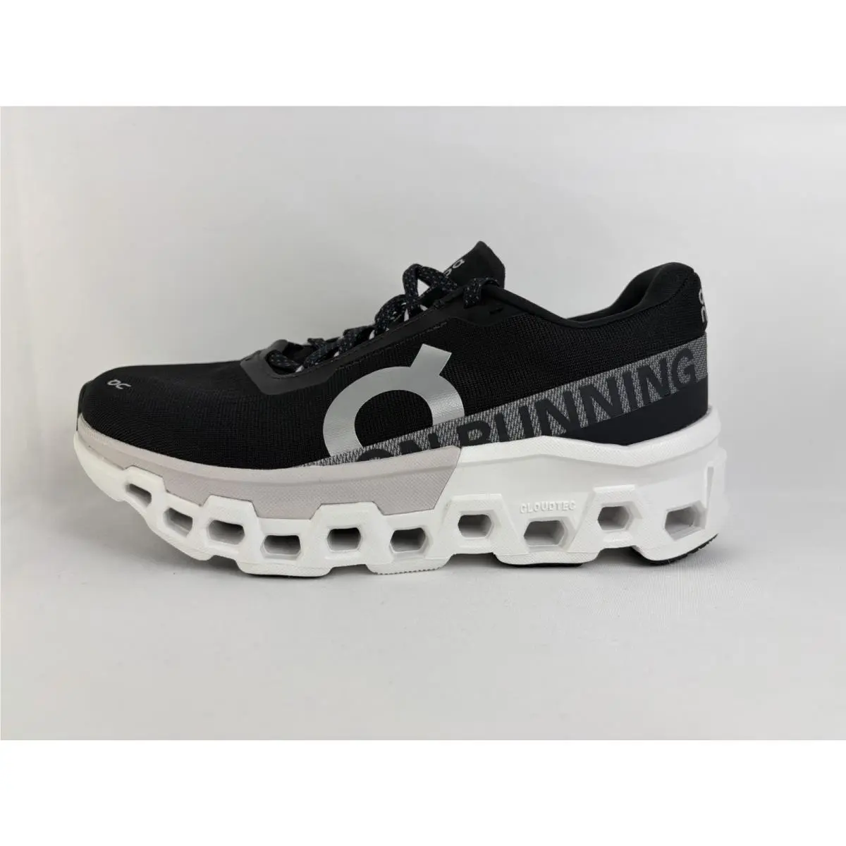 On Running Cloudmonster 2 Black Frost Women`s Size 9 Running Shoes 3WE10111197