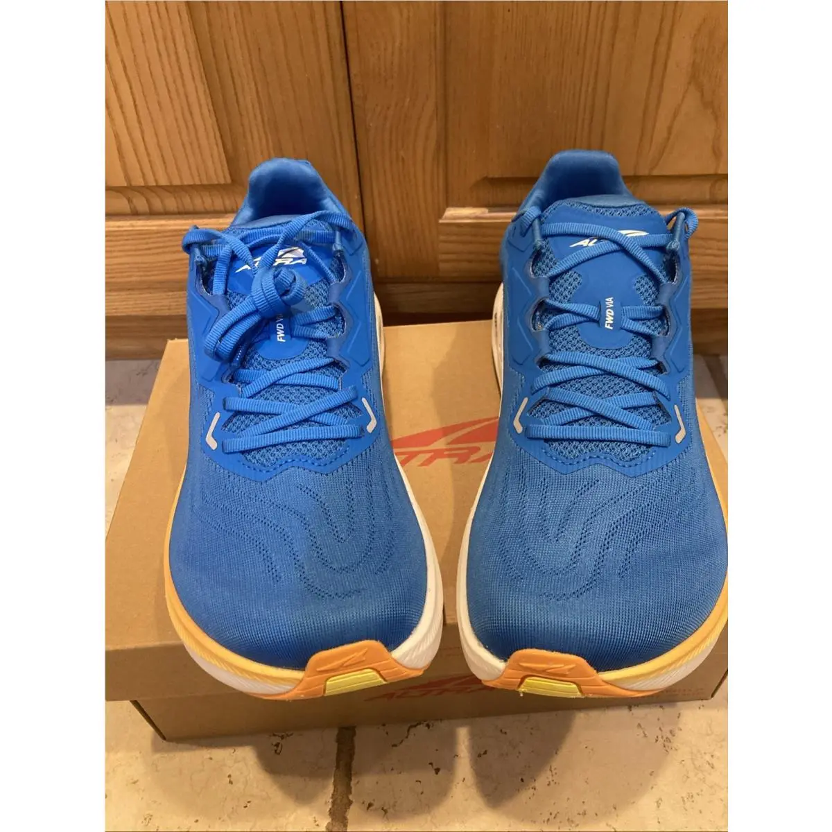 Altra shoes - ALTRA FWD VIA - FWD VIA - AL0A85PN470 - BLUE YELLOW (UPC: 197804630561) 2