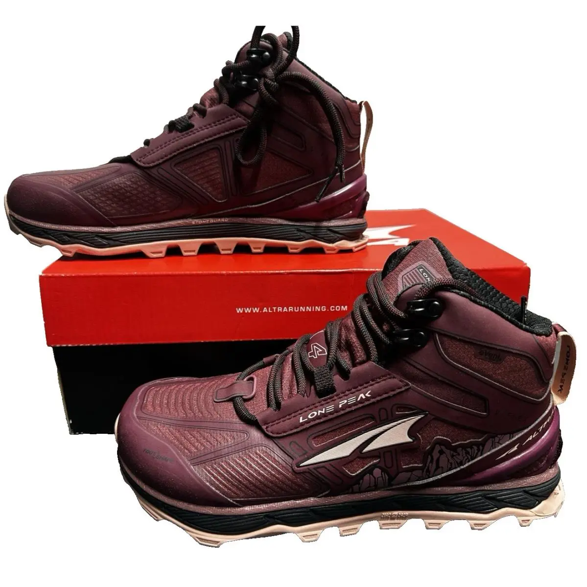 Altra shoes - ALTRA Lone Peak 4 - Lone Peak - ALW1855N607 - Wine 0