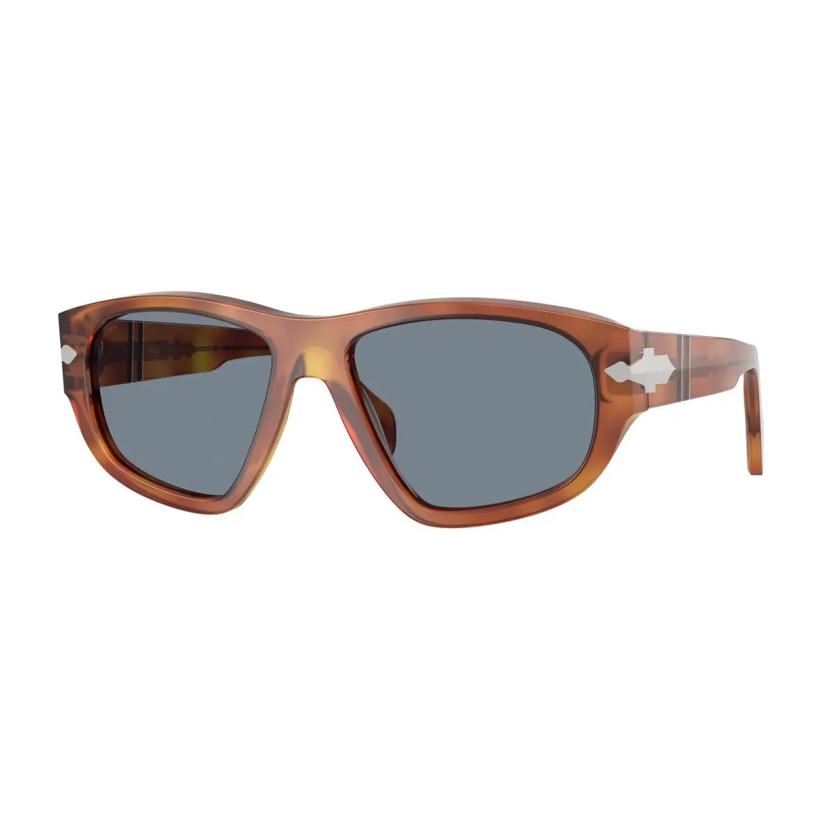 Persol PO0050S 96 56 Terra Di Siena Light Blue 58 mm Unisex Sunglasses