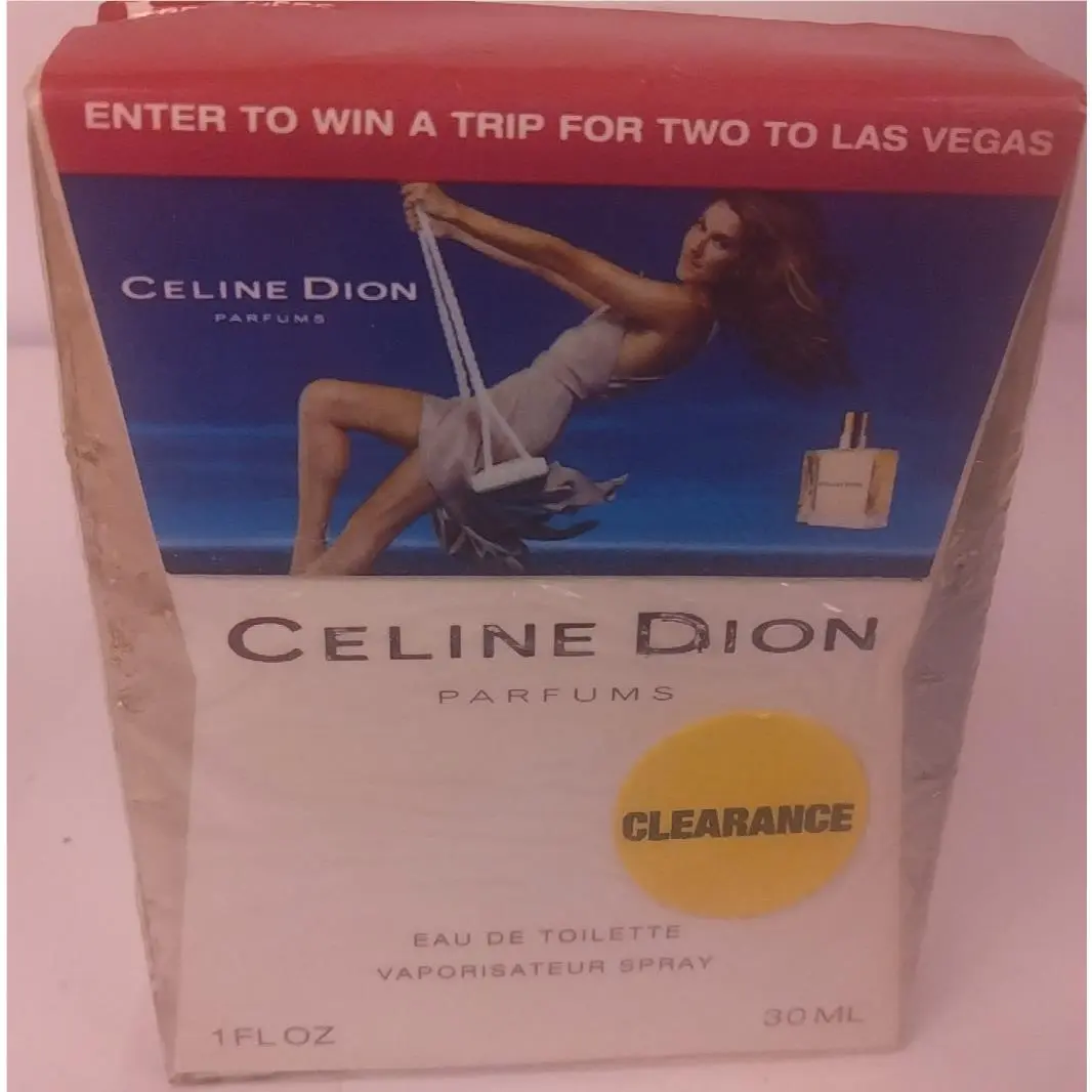 Celine Dion Parfums Eau De Toilette Spray 1 Oz. - New. Cab