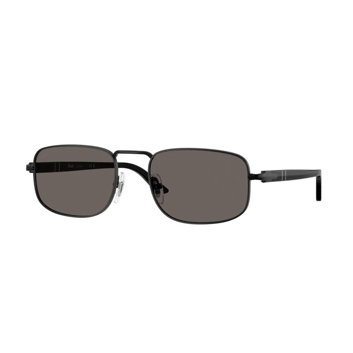 Persol PO1027S 1078B1 Demigloss Black Dark Grey 56 mm Unisex Sunglasses