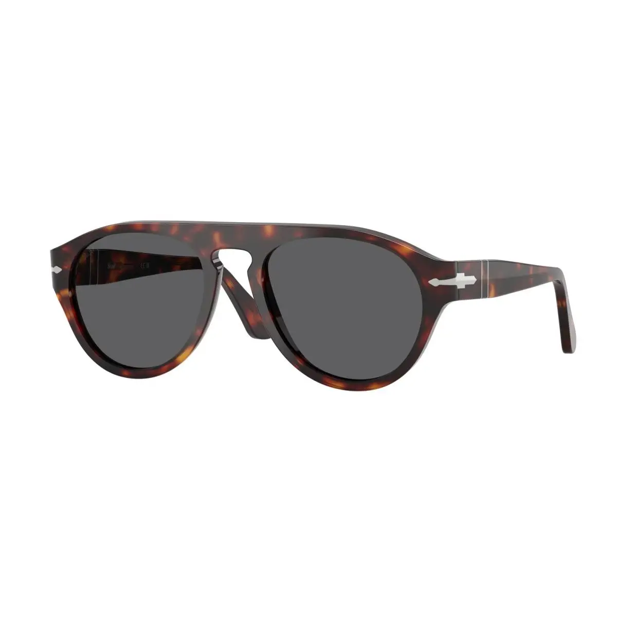 Persol PO3370S 24 B1 Havana Dark Grey 53 mm Unisex Sunglasses