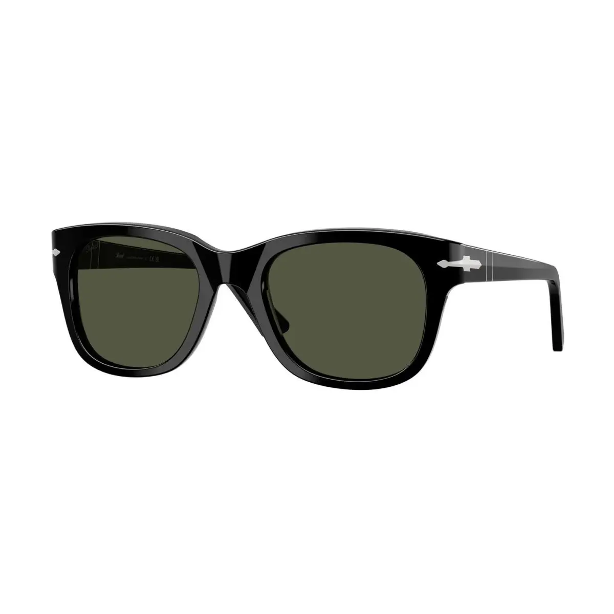 Persol PO3372S 95 31 Black Green 55 mm Unisex Sunglasses