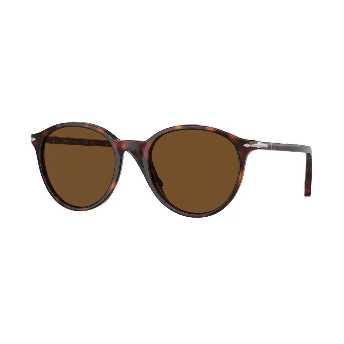 Persol PO3350S 24 57 Havana Polarized Brown Polarized 53 mm Unisex Sunglasses