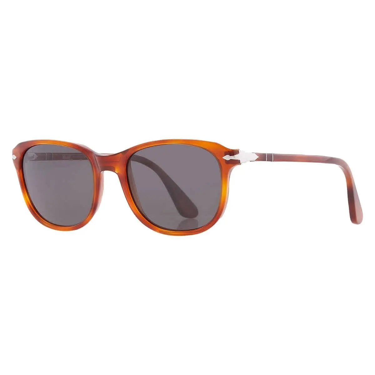 Persol Polarized Black Rectangular Unisex Sunglasses PO1935S 96/48 53