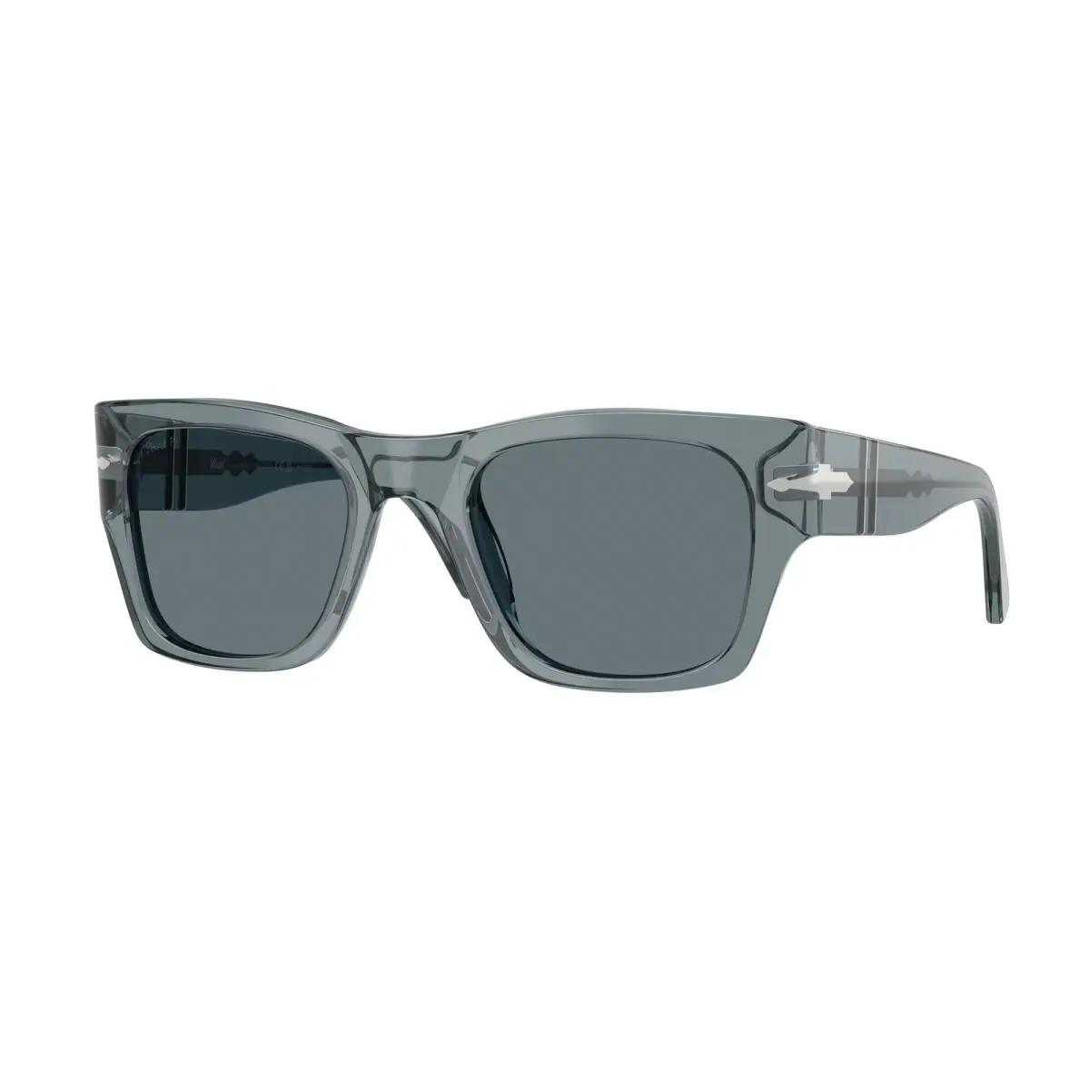 Persol PO3384S 12273R Transparent Ocean Dark Blue Polarized 54mm Unisex Sunglass