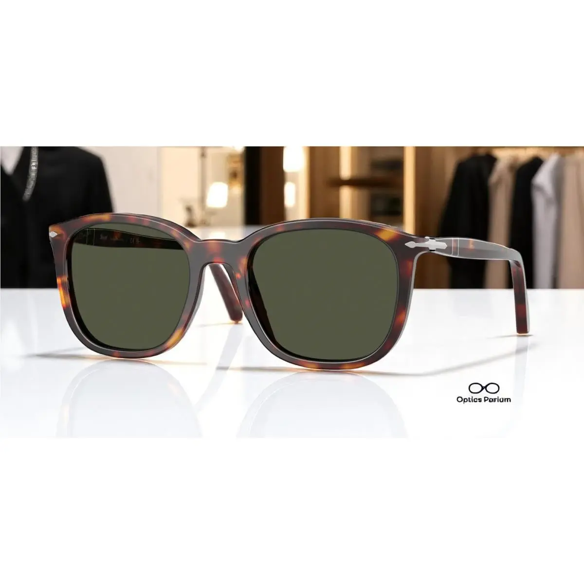 Persol PO3355S 24 31 Havana Green 54 mm Unisex Sunglasses