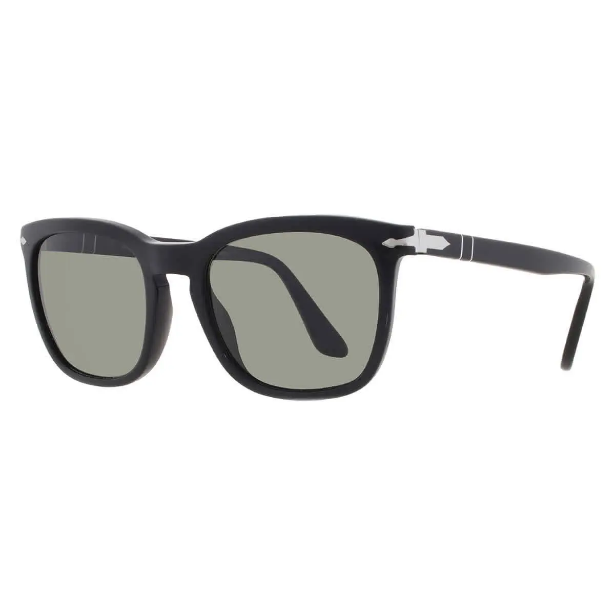 Polarized Green Square Unisex Sunglasses PO3193S 95/58 55 PO3193S 95/58 by Persol