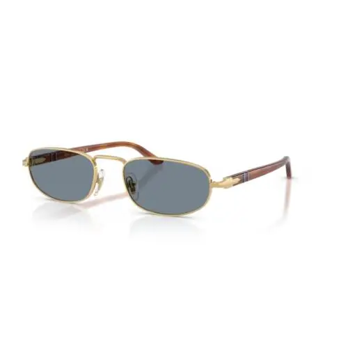 0PO1028S 113256 Gold/light Blue 56mm Mens Sunglasses by Persol