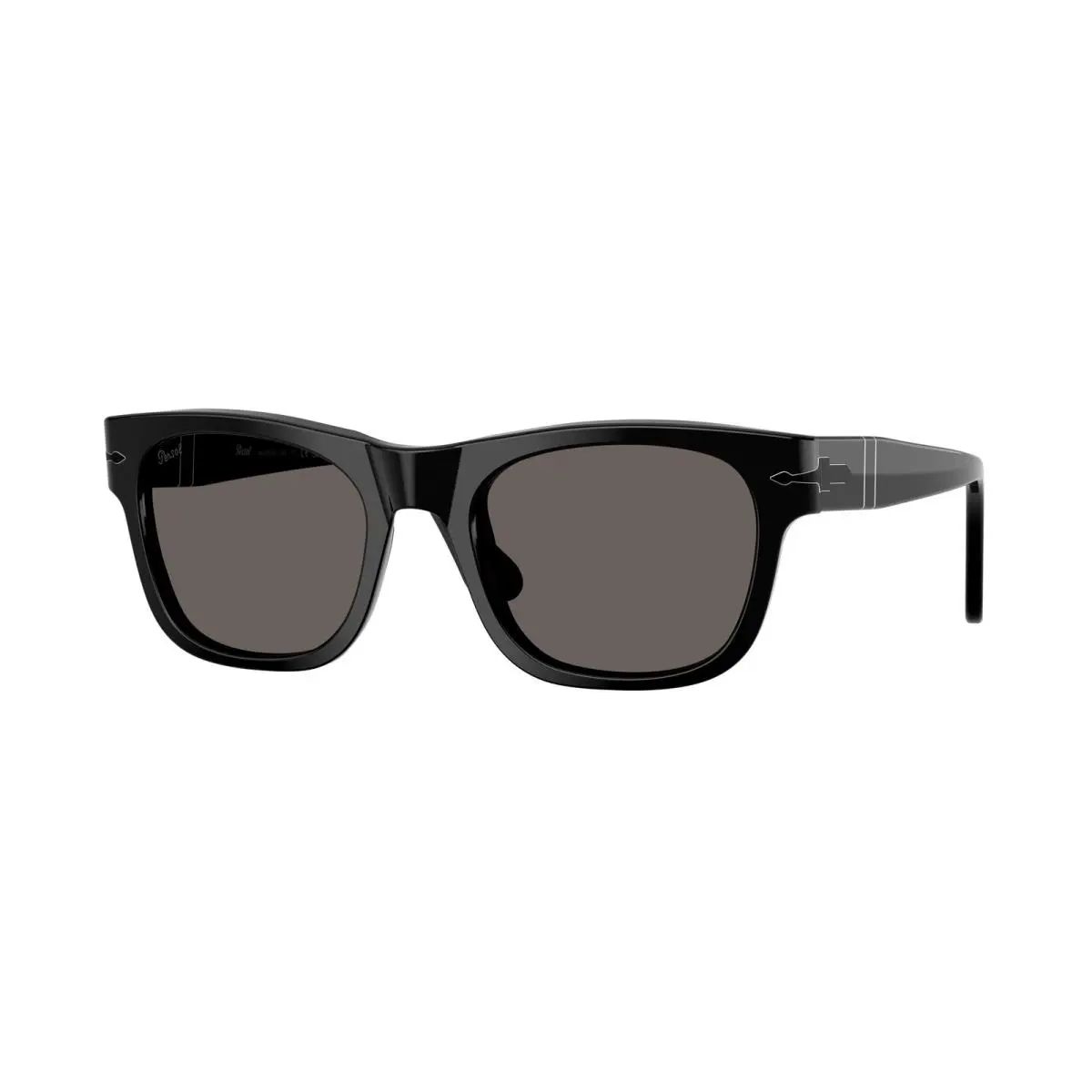 Persol PO3269S B95 B1 Black Dark Grey 52 mm Unisex Sunglasses