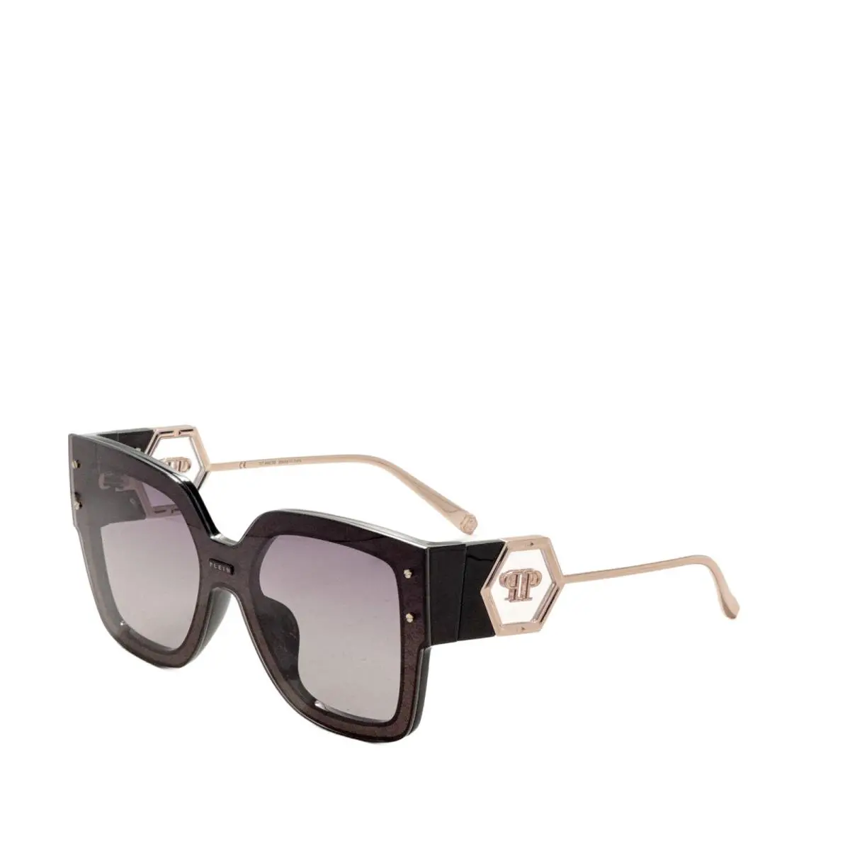 Philipp Plein Women`s 99 mm Black Sunglasses SPP041M990Z42