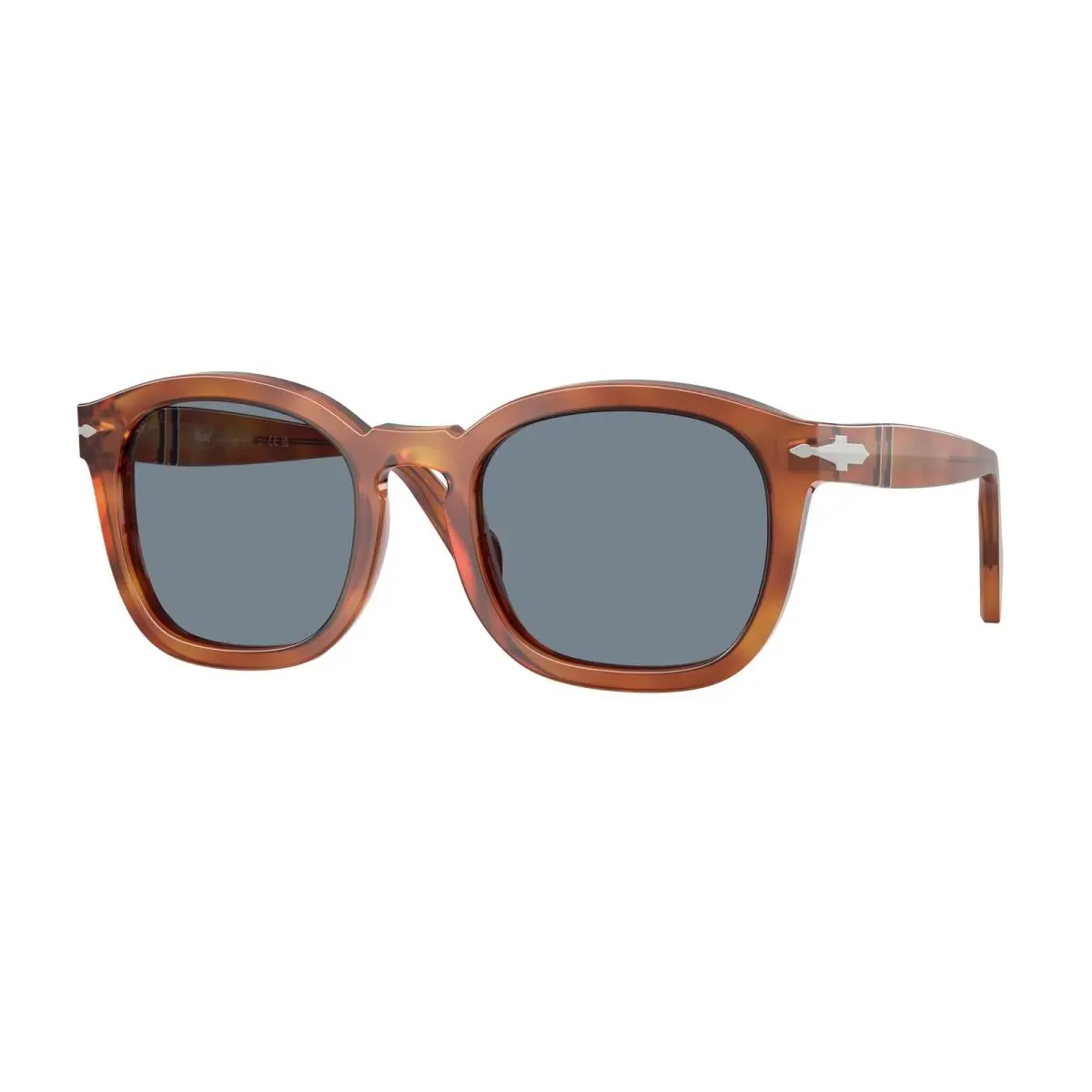 Persol PO0082S 96 56 Terra Di Siena Light Blue 54 mm Unisex Sunglasses