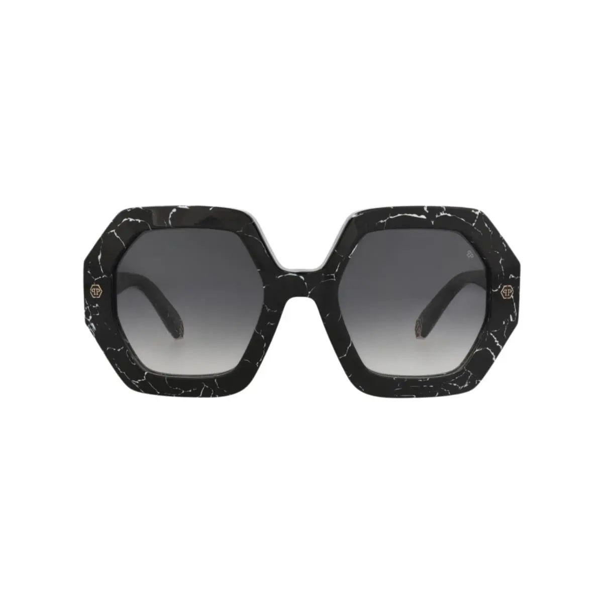 Philipp Plein Round-frame Injection Sunglasses